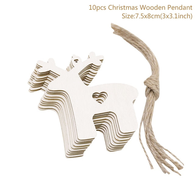 Wooden Christmas Ornaments